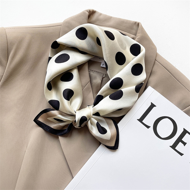 Silk Neck Scarf - 2024 New Pure Silk Scarf Small