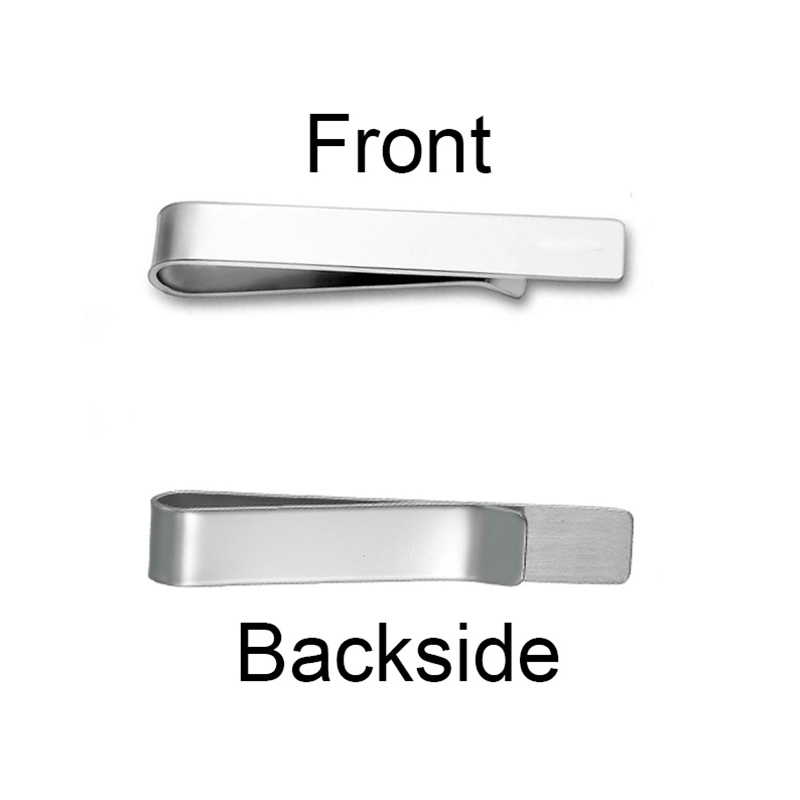 Stainless Steel Engraved Name  - Tie Bar Set Gift のレビューと価格