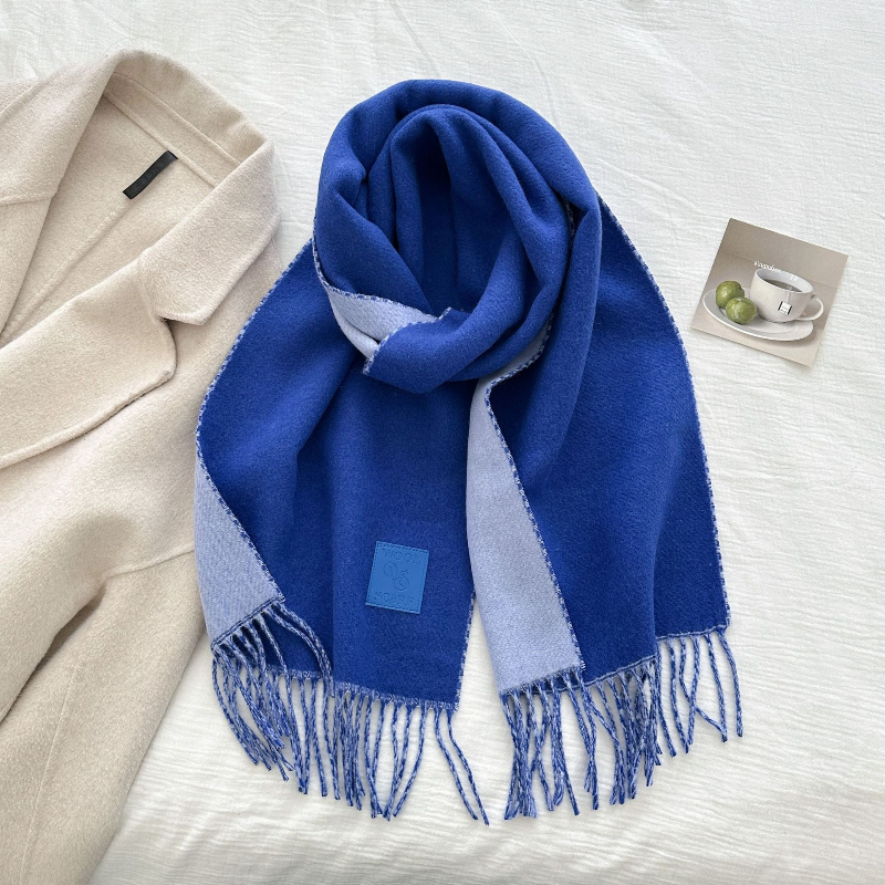 New Luxury Design Wool Scarf W - Muffler Men Wool のレビューと価格