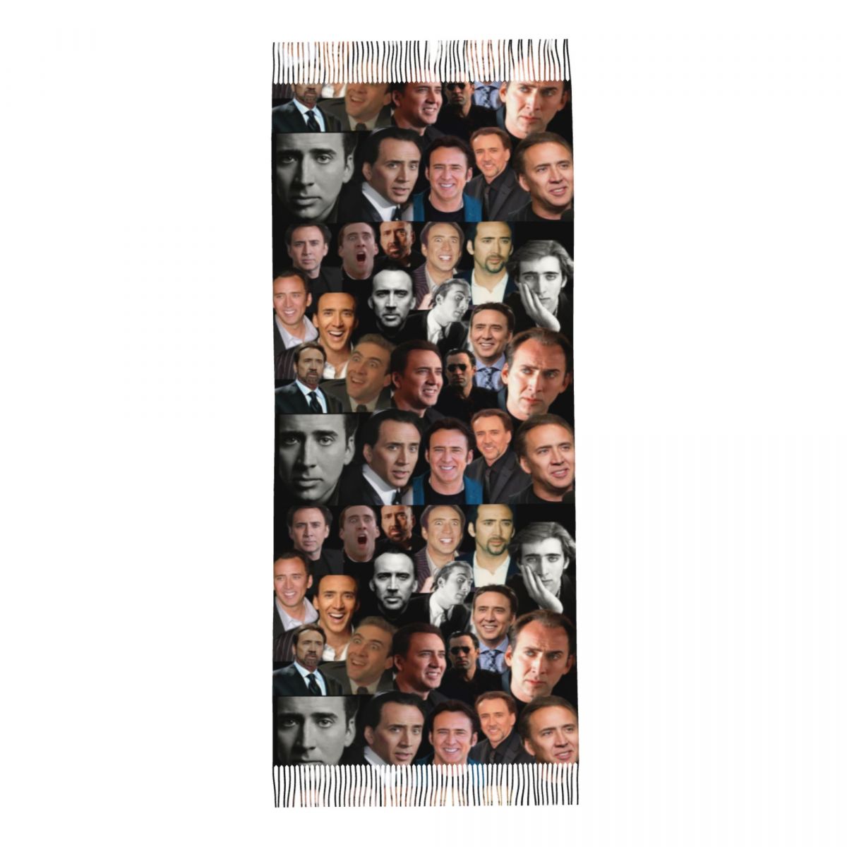 Nicolas Cage Colllage Shawl Wr - Pashmina Wrap Large のレビューと価格