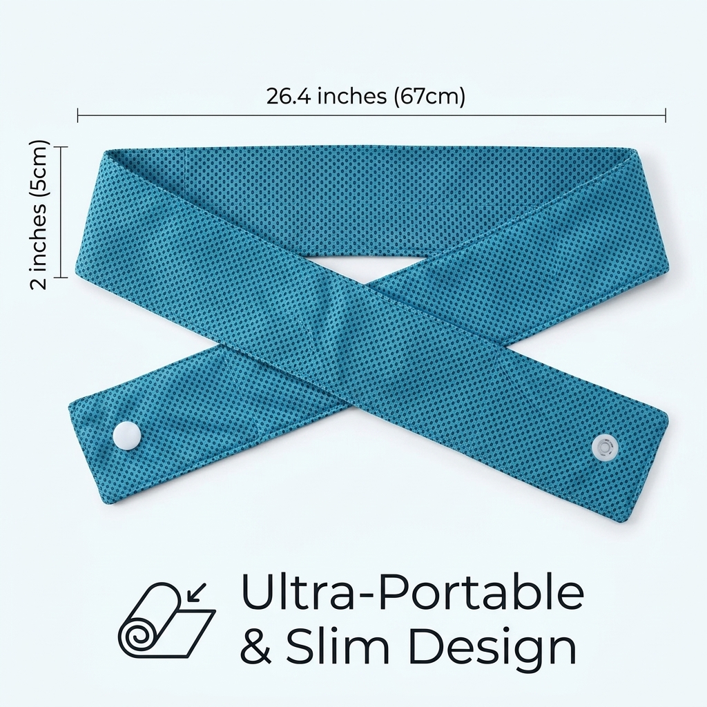 Cooling Neck Gaiter Scarf Band - Silk Neck Scarf のレビューと価格