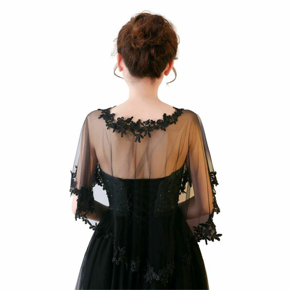 Fashion Lace Short Sleeve Shru - Stole Wedding Shawl のレビューと価格