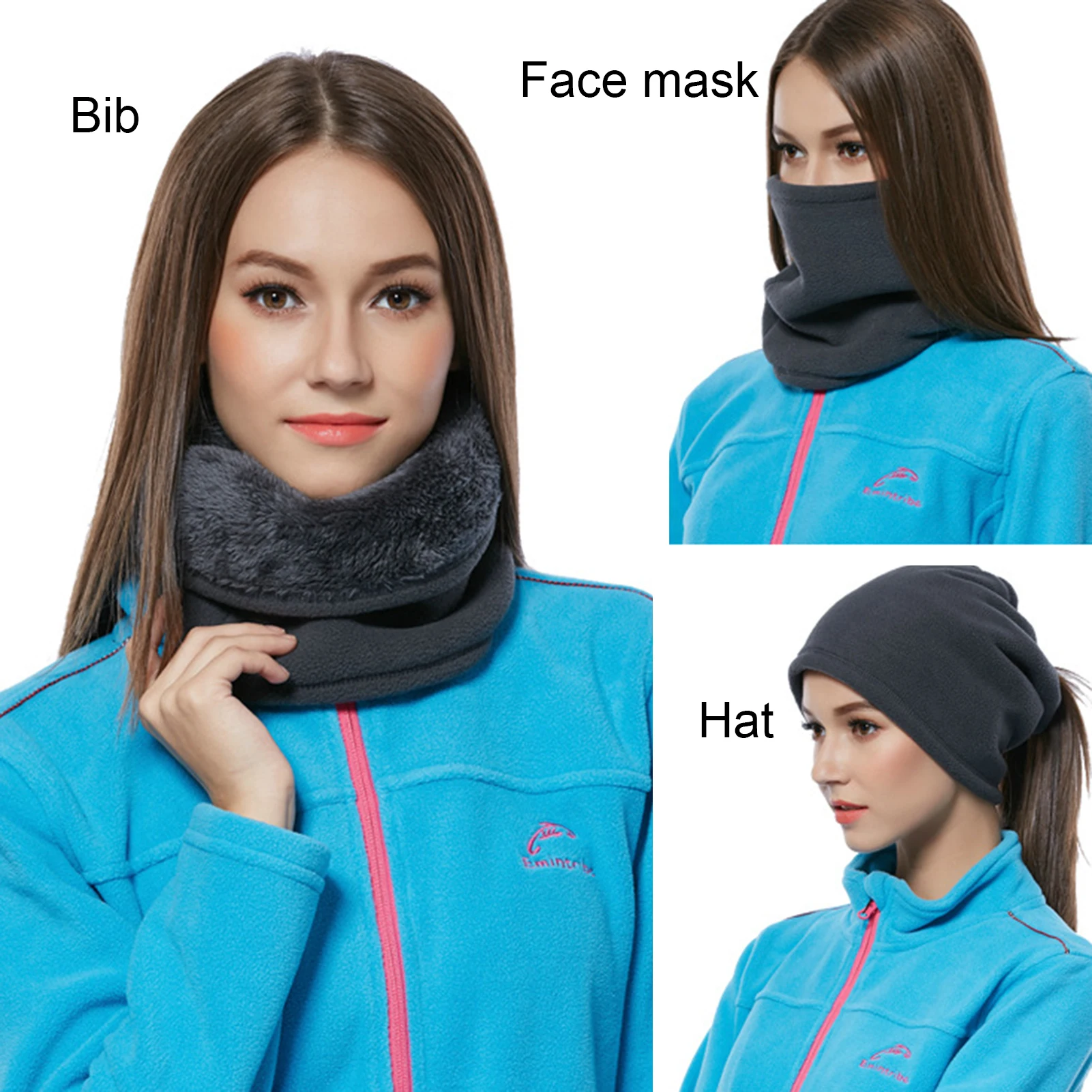 Outdoor Women Men Winter Warm  - Infinity Scarf Knit のレビューと価格