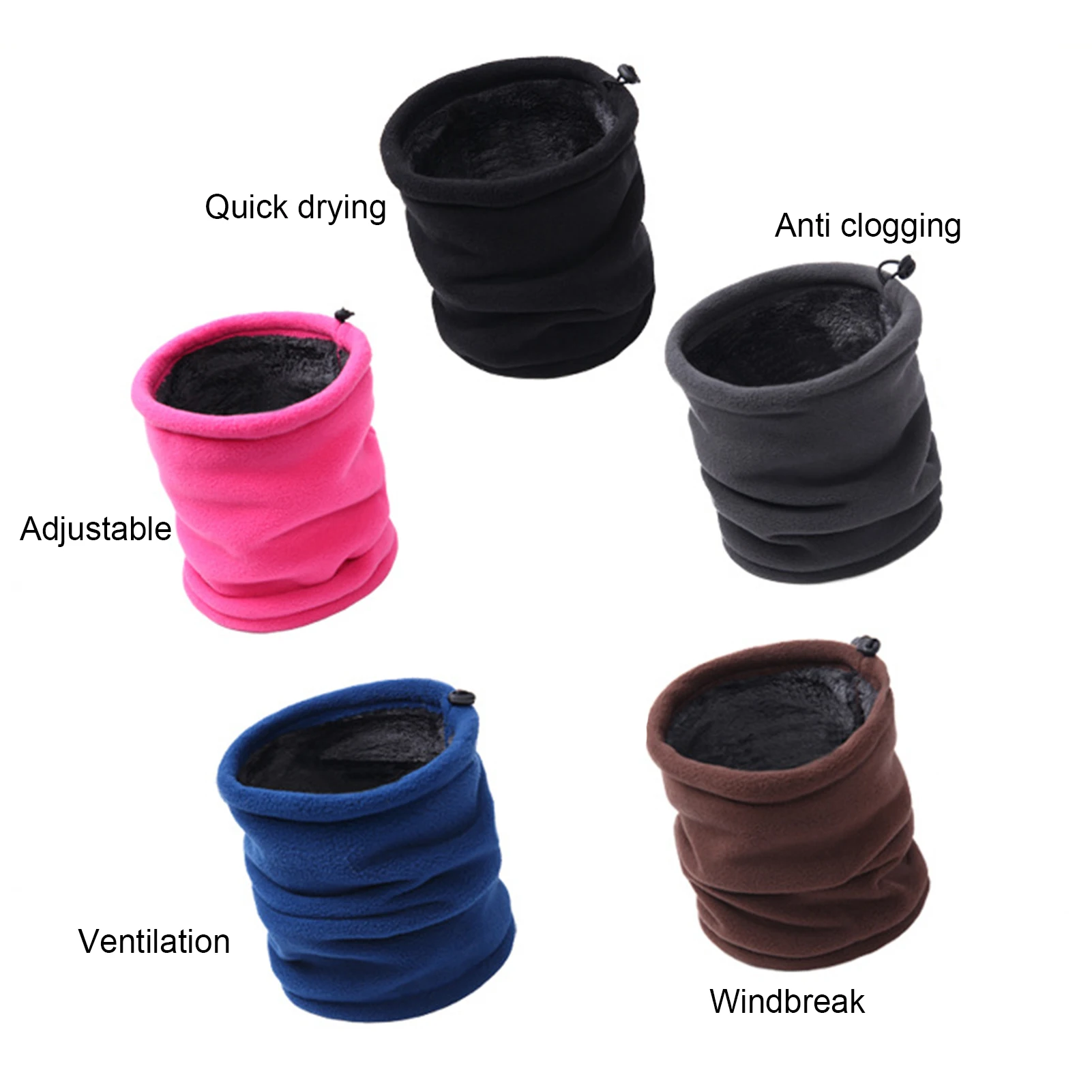 Outdoor Women Men Winter Warm  - Infinity Scarf Knit のレビューと価格