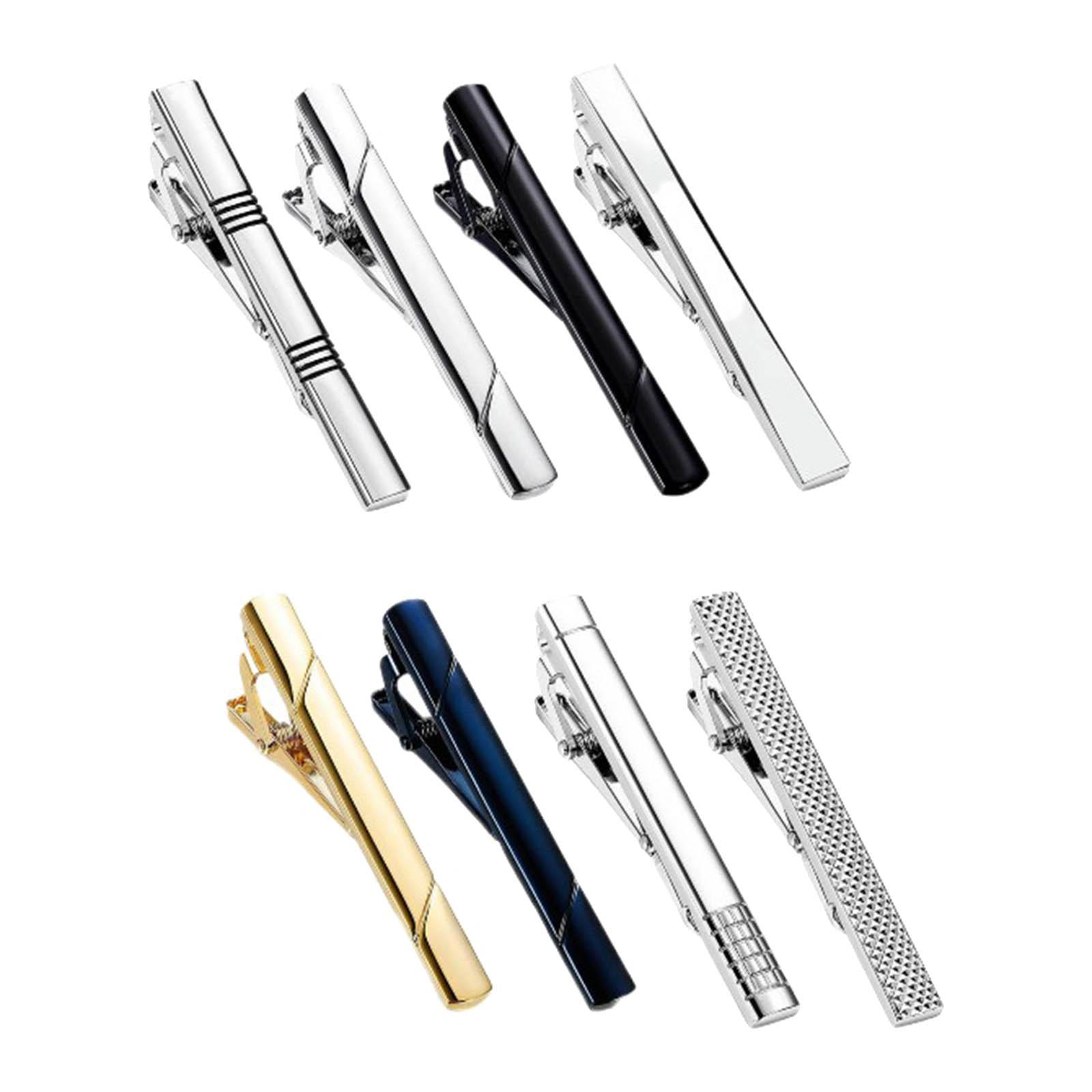 Tie Clips Button Shirt Wedding - Tie Bar Set Gift のレビューと価格