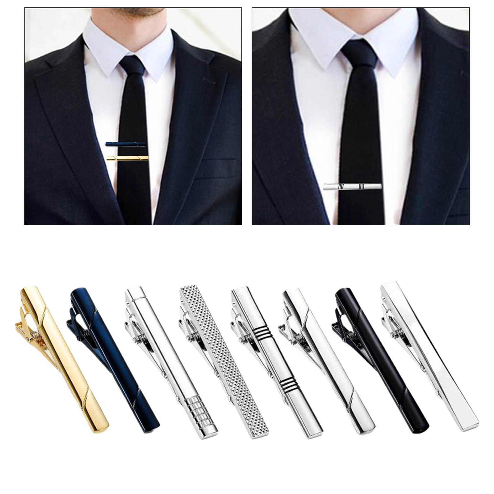 Tie Clips Button Shirt Wedding - Tie Bar Set Gift のレビューと価格