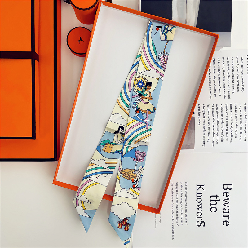 Women 100% Mulberry Silk Scarf - Silk Neck Scarf のレビューと価格