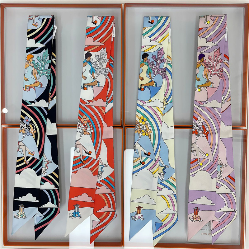 Women 100% Mulberry Silk Scarf - Silk Neck Scarf のレビューと価格
