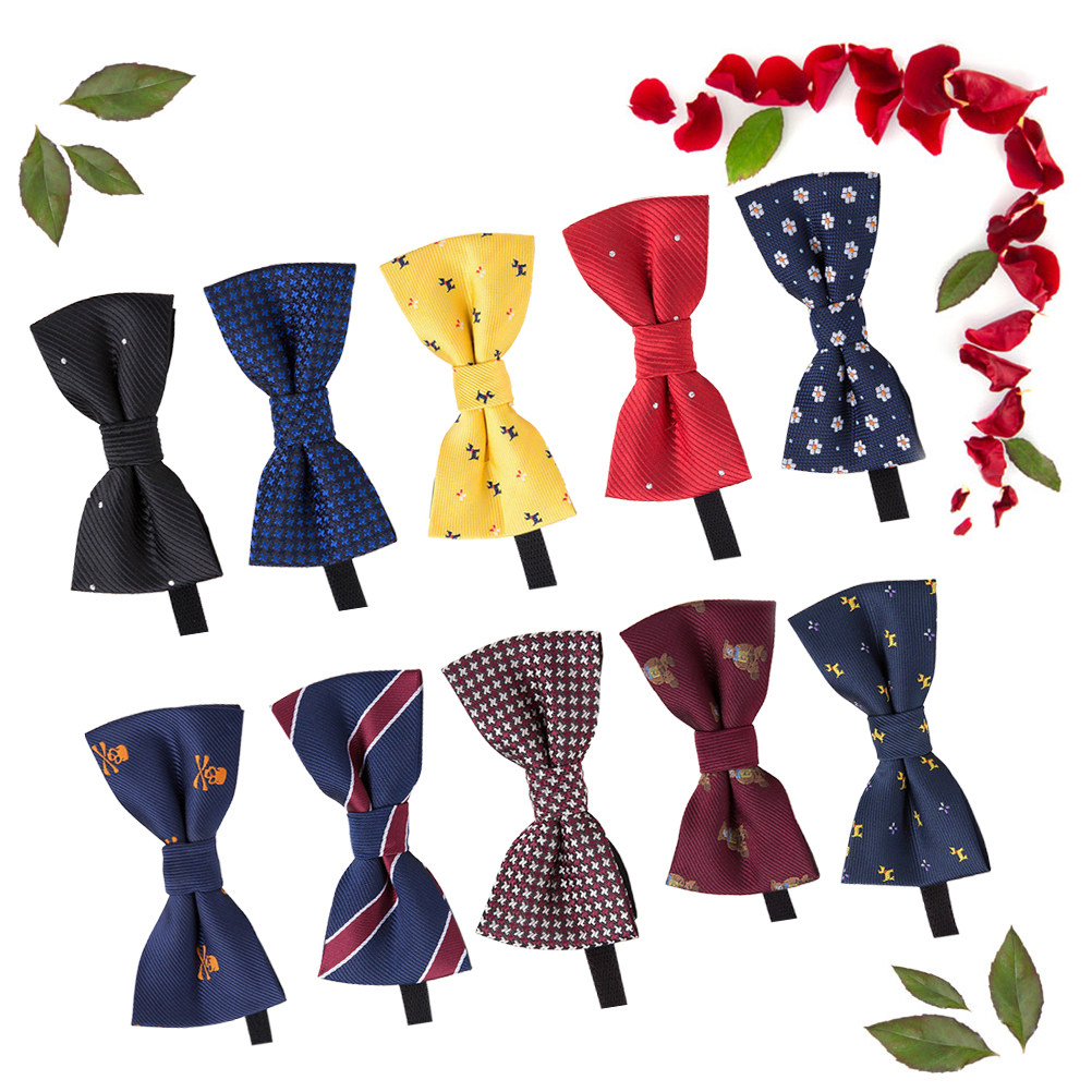 10Pcs Children's Small Bow Tie - Bow Tie Pre Tied のレビューと価格