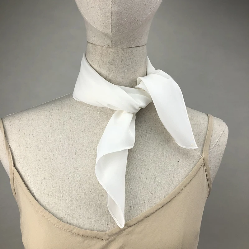 New Women Silk Scarf Square Ne - Silk Neck Scarf のレビューと価格