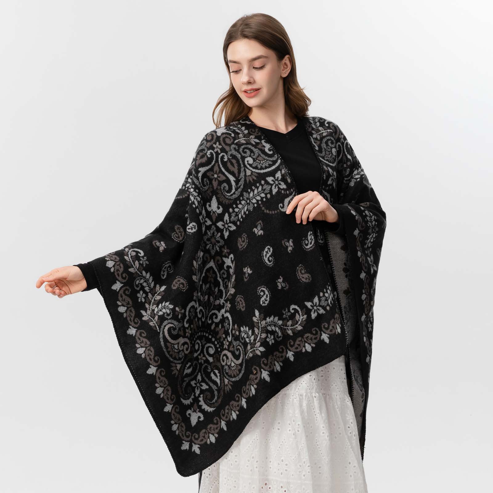 Luxury Women's Cashmere Scarf  - Stole Wedding Shawl のレビューと価格