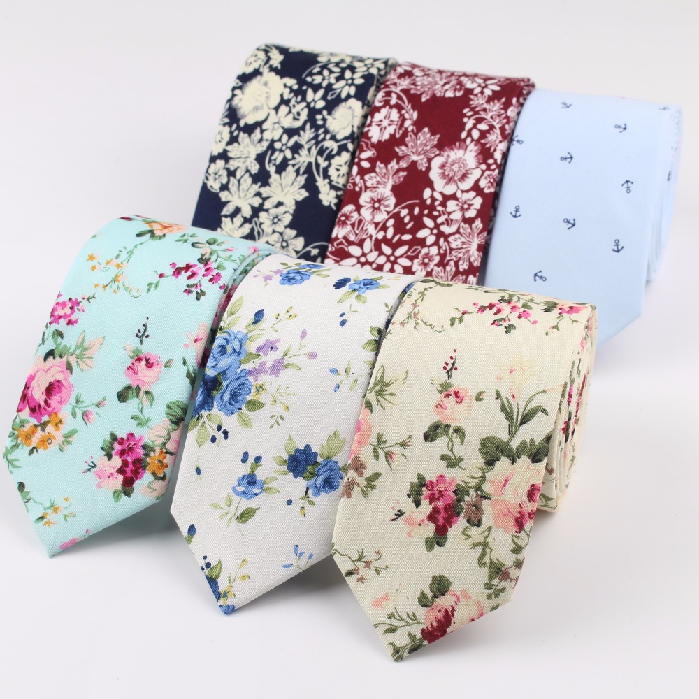 Cotton Men's Colourful Tie Tie - Skinny Tie Men のレビューと価格