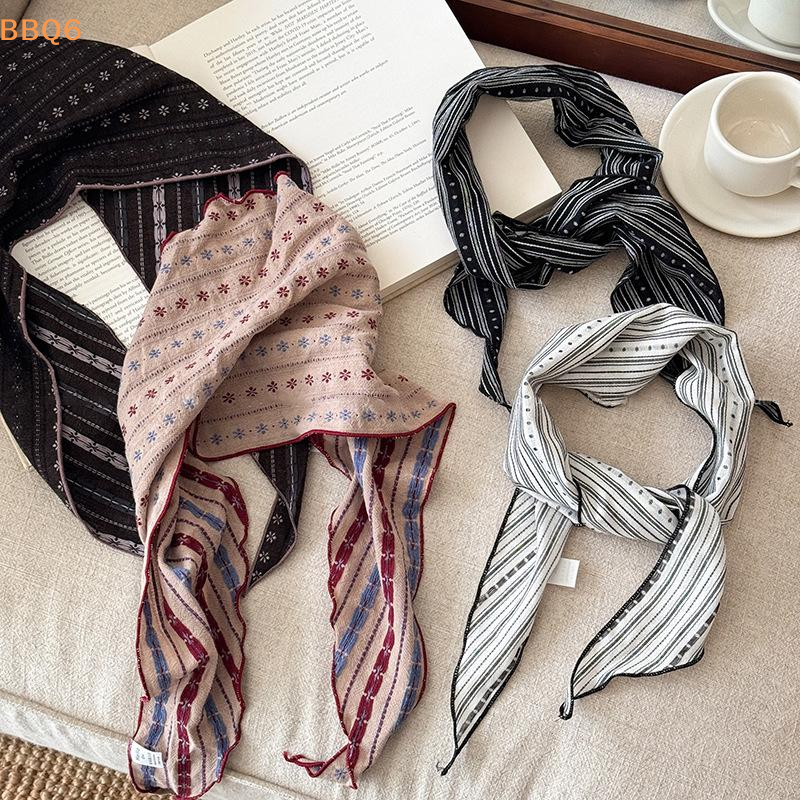 *1Pcs Soft Cotton Linen Triang - Bandana Cotton のレビューと価格