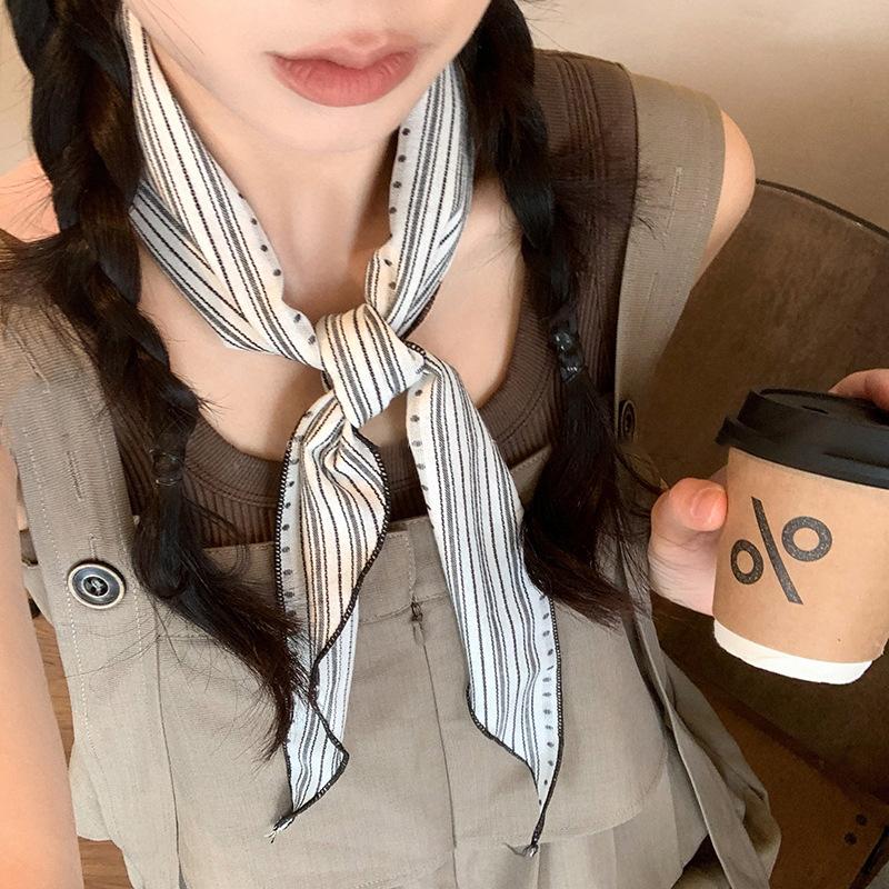 *1Pcs Soft Cotton Linen Triang - Bandana Cotton のレビューと価格