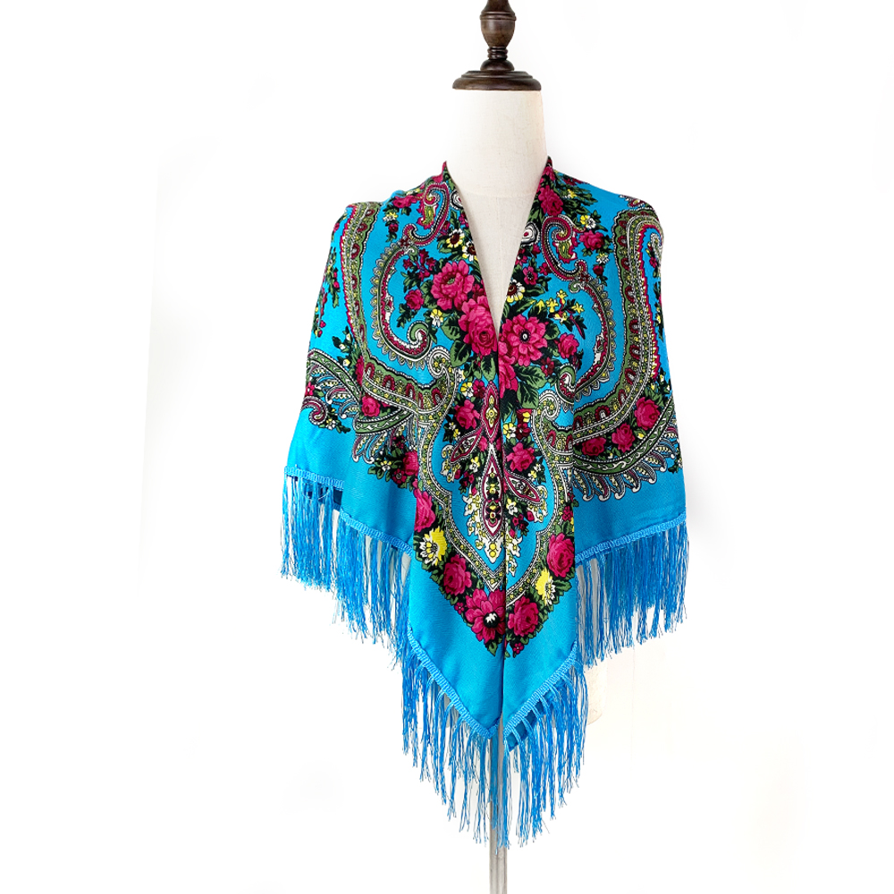 135*135cm Russian National Squ - Bandana Cotton のレビューと価格