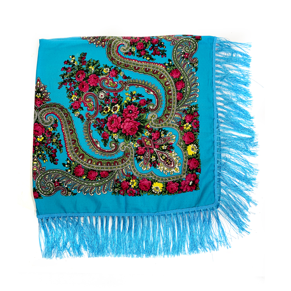 135*135cm Russian National Squ - Bandana Cotton のレビューと価格