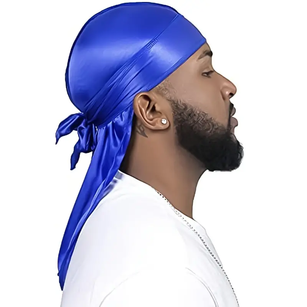 Men's Silk Durag Shower cap Ba - Bandana Doo Rag のレビューと価格