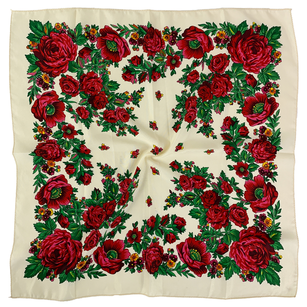 70*70cm Russian National Squar - Bandana Cotton のレビューと価格