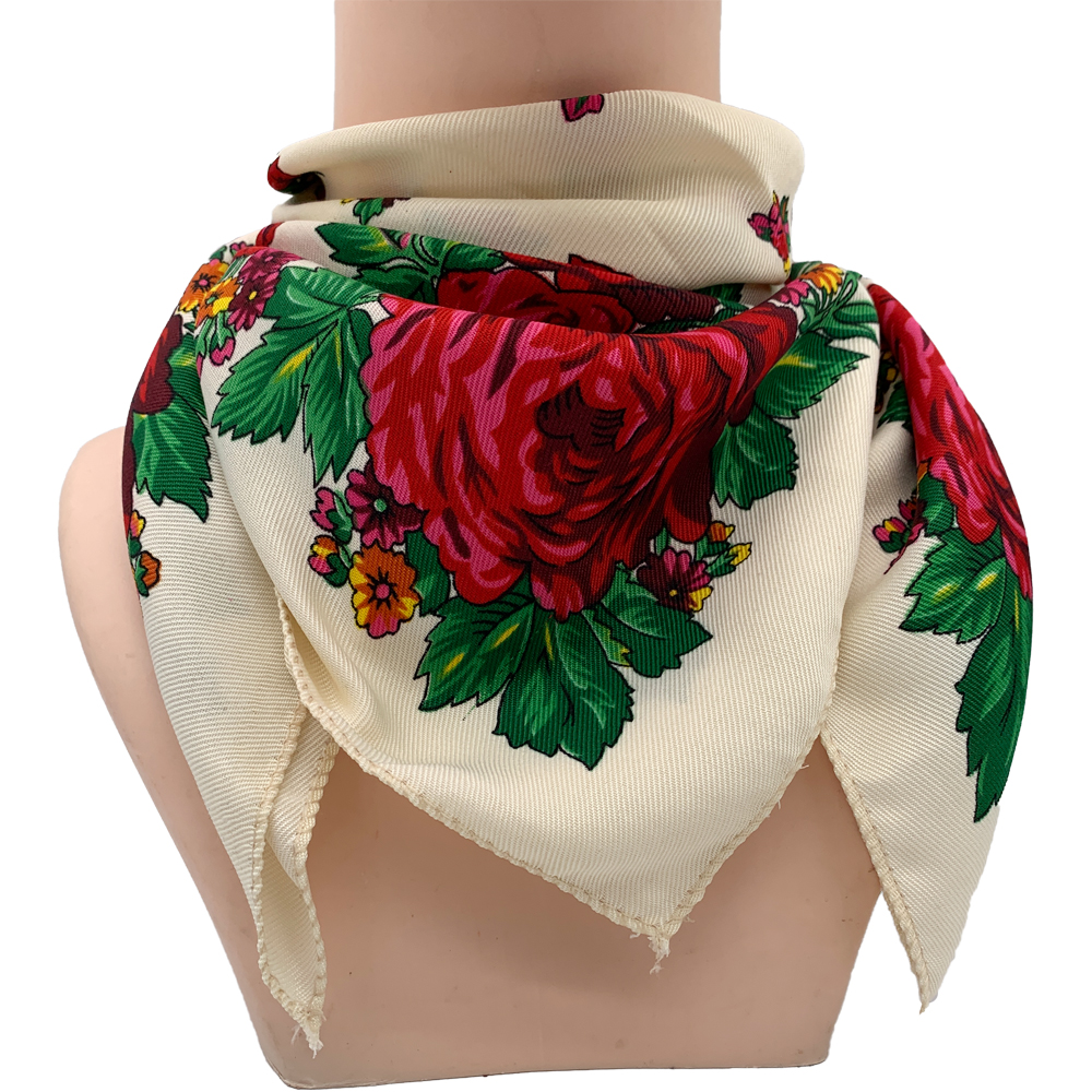 70*70cm Russian National Squar - Bandana Cotton のレビューと価格
