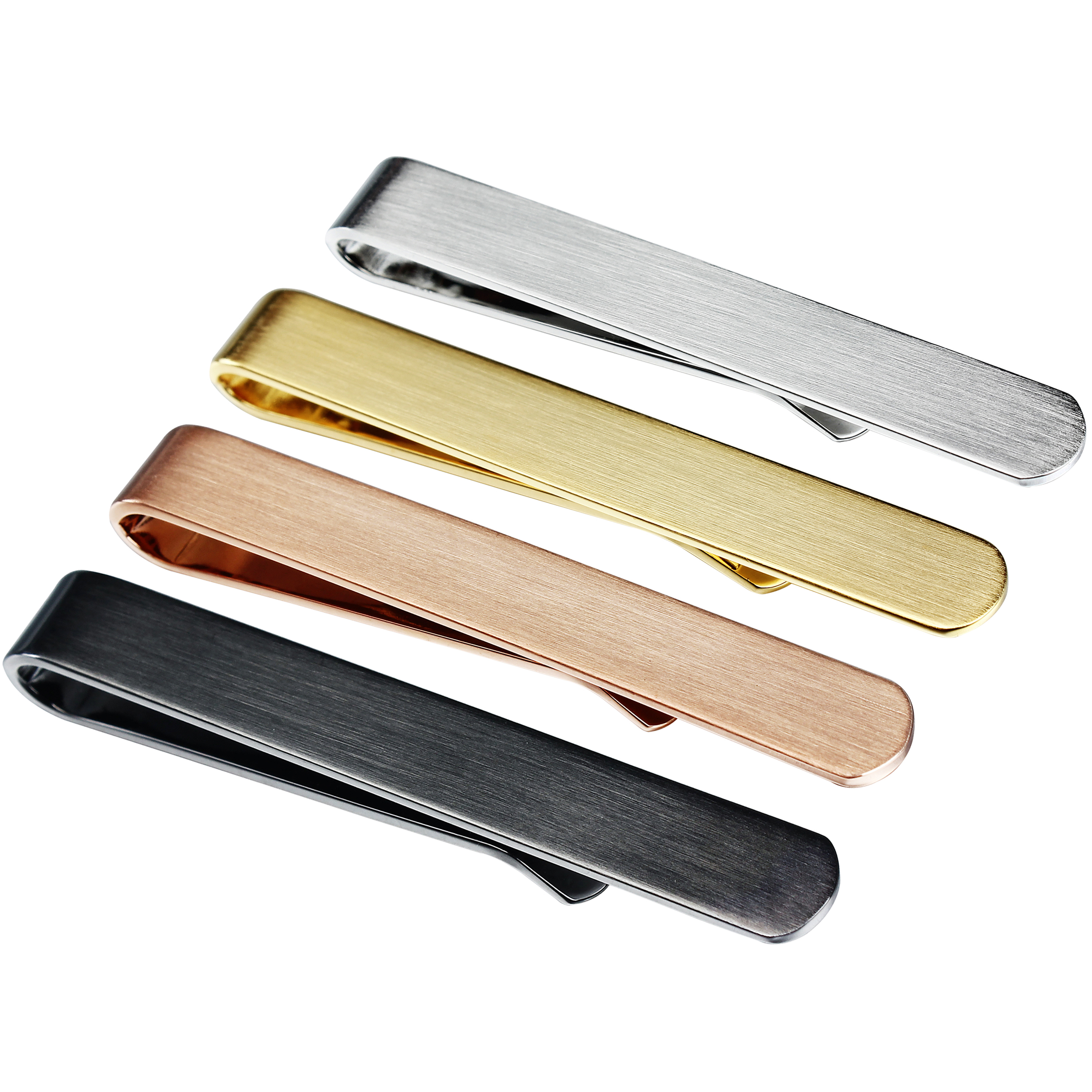 HAWSON 4pcs Skinny Tie Clip fo - Tie Bar Set Gift のレビューと価格