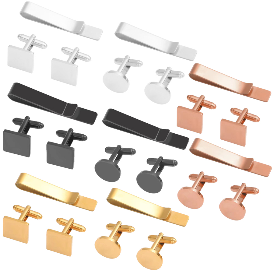 Freeteeme New Fashion Cufflink - Tie Bar Set Gift のレビューと価格