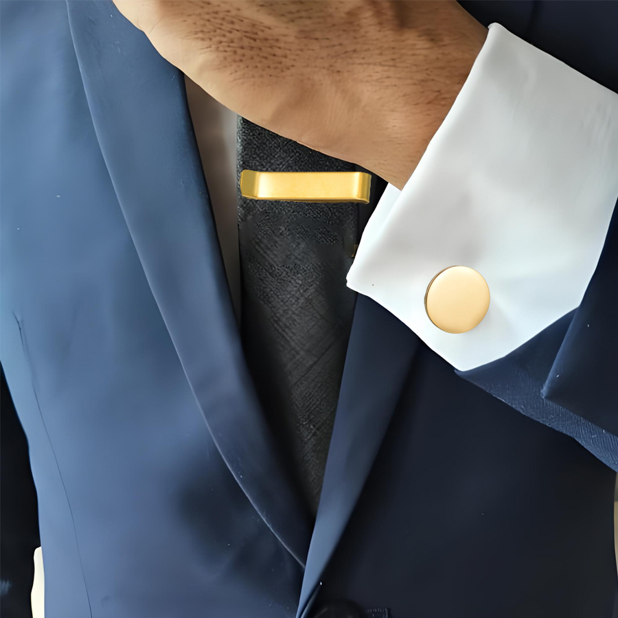 Freeteeme New Fashion Cufflink - Tie Bar Set Gift のレビューと価格