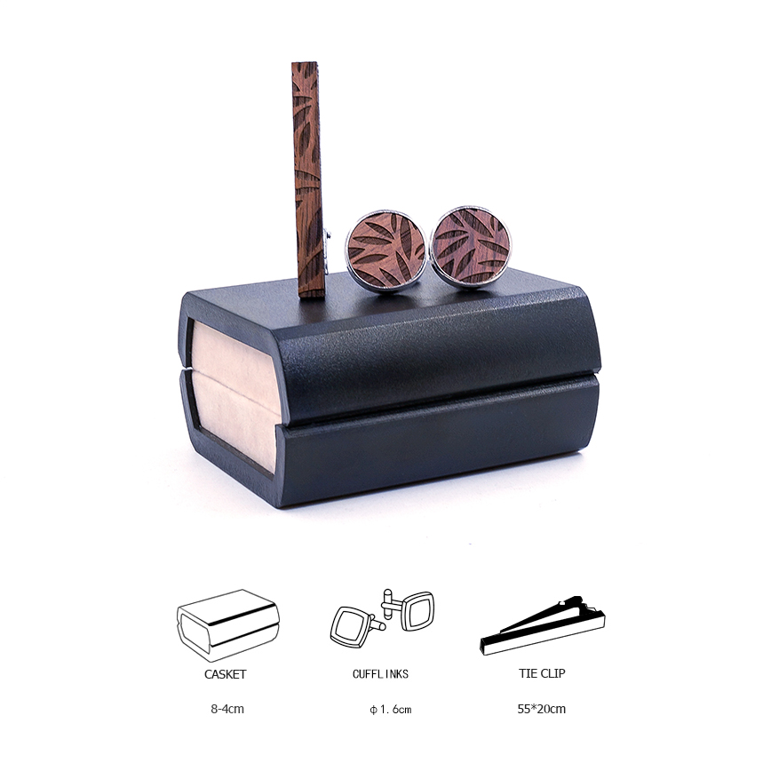 2019 CUFFLINKS TIE CLIPS SET M - Tie Bar Set Gift のレビューと価格