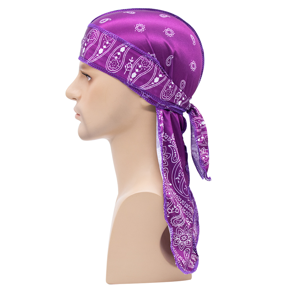 Long Tail Silky Scarf Muslim U - Bandana Doo Rag のレビューと価格