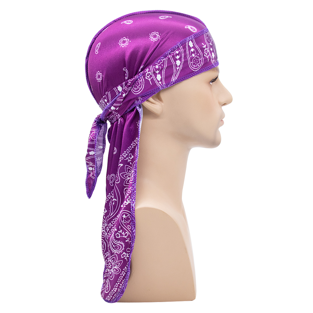 Long Tail Silky Scarf Muslim U - Bandana Doo Rag のレビューと価格