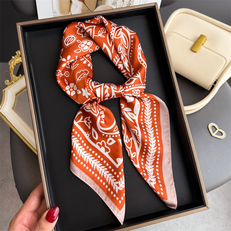 1Pc cashew print fashion silk  - Silk Neck Scarf のレビューと価格