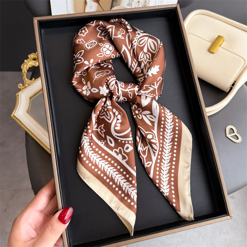 1Pc cashew print fashion silk  - Silk Neck Scarf のレビューと価格