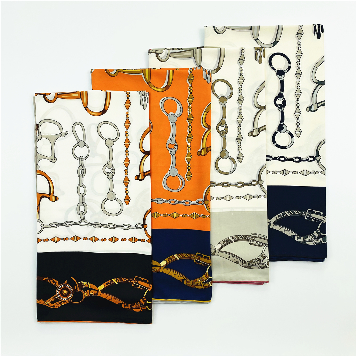 90cm Luxury Rope Tassels Twill - Silk Neck Scarf のレビューと価格