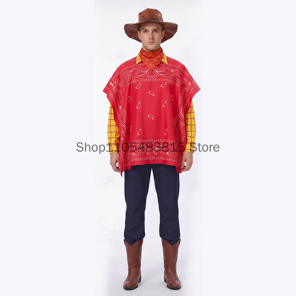 Men's Woody Cosplay costume To - Ascot Neck Scarf のレビューと価格
