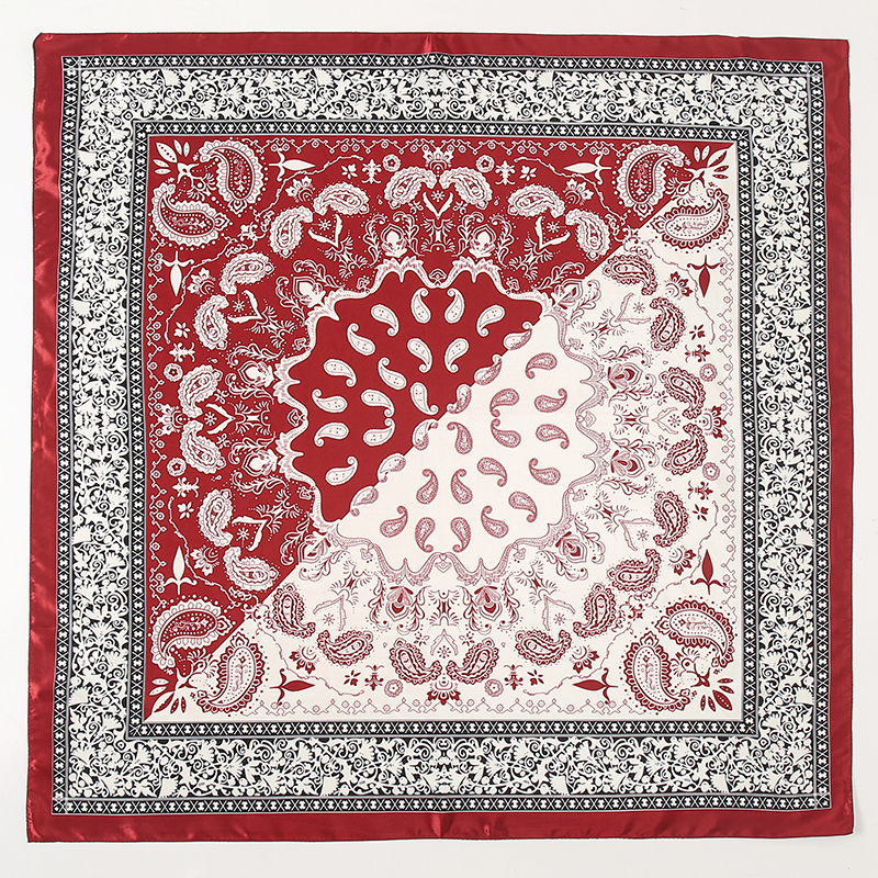 Satin Square Scarf Women Musli - Face Scarf Mask のレビューと価格