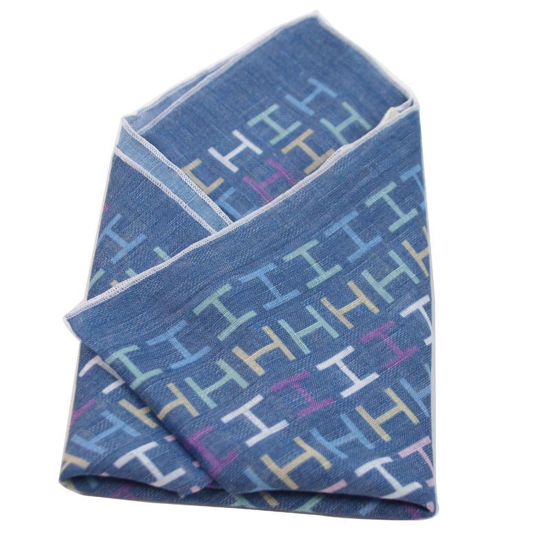 Men's Square Scarf with Button - Bandana Cotton のレビューと価格
