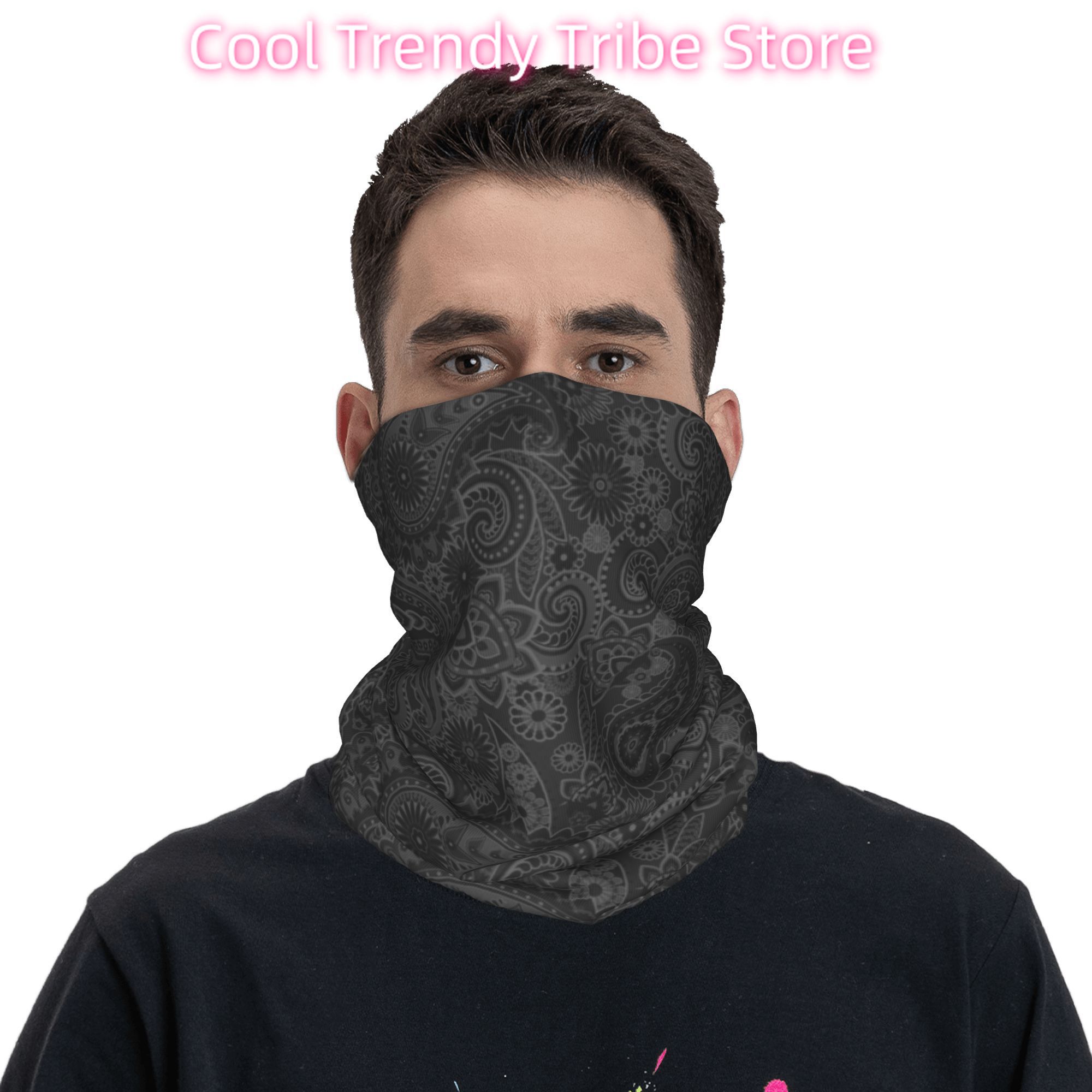 Custom Paisley Chicano Bandana - Neck Warmer Tube のレビューと価格