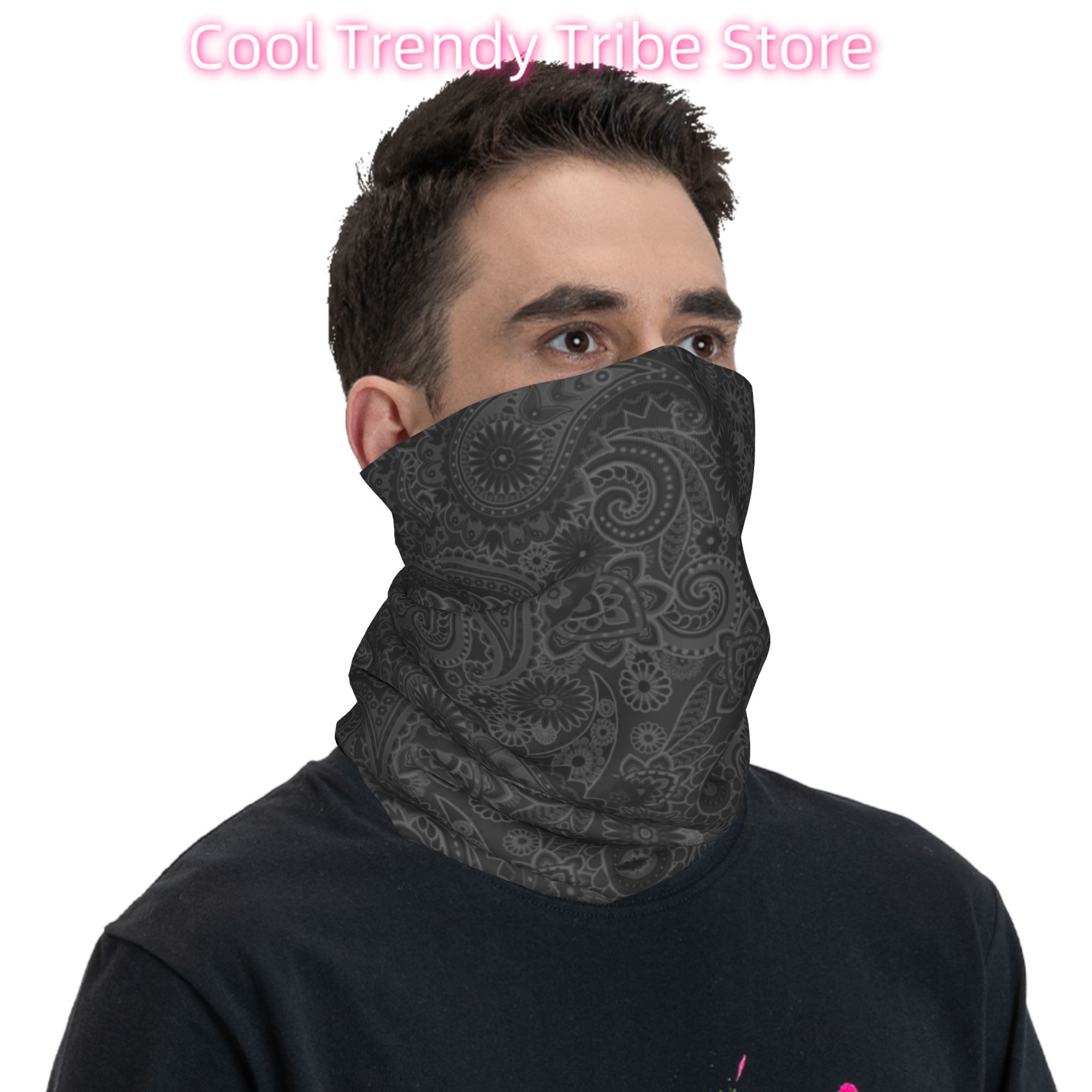 Custom Paisley Chicano Bandana - Neck Warmer Tube のレビューと価格