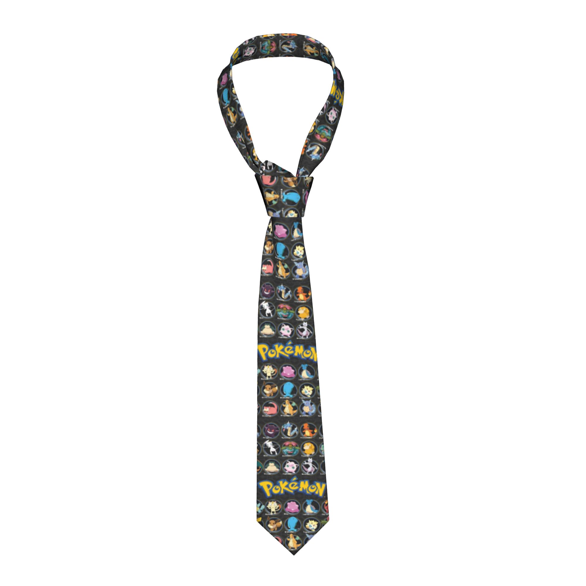 Cartoon Pokemon Characters Nec - Skinny Tie Men のレビューと価格