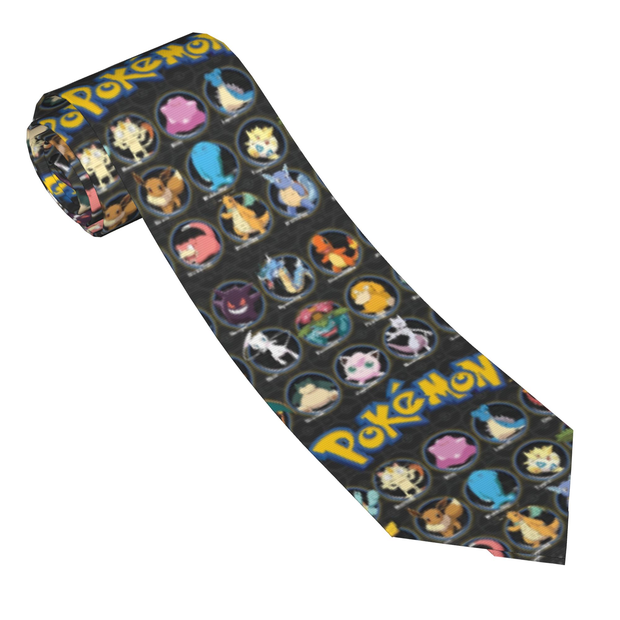Cartoon Pokemon Characters Nec - Skinny Tie Men のレビューと価格