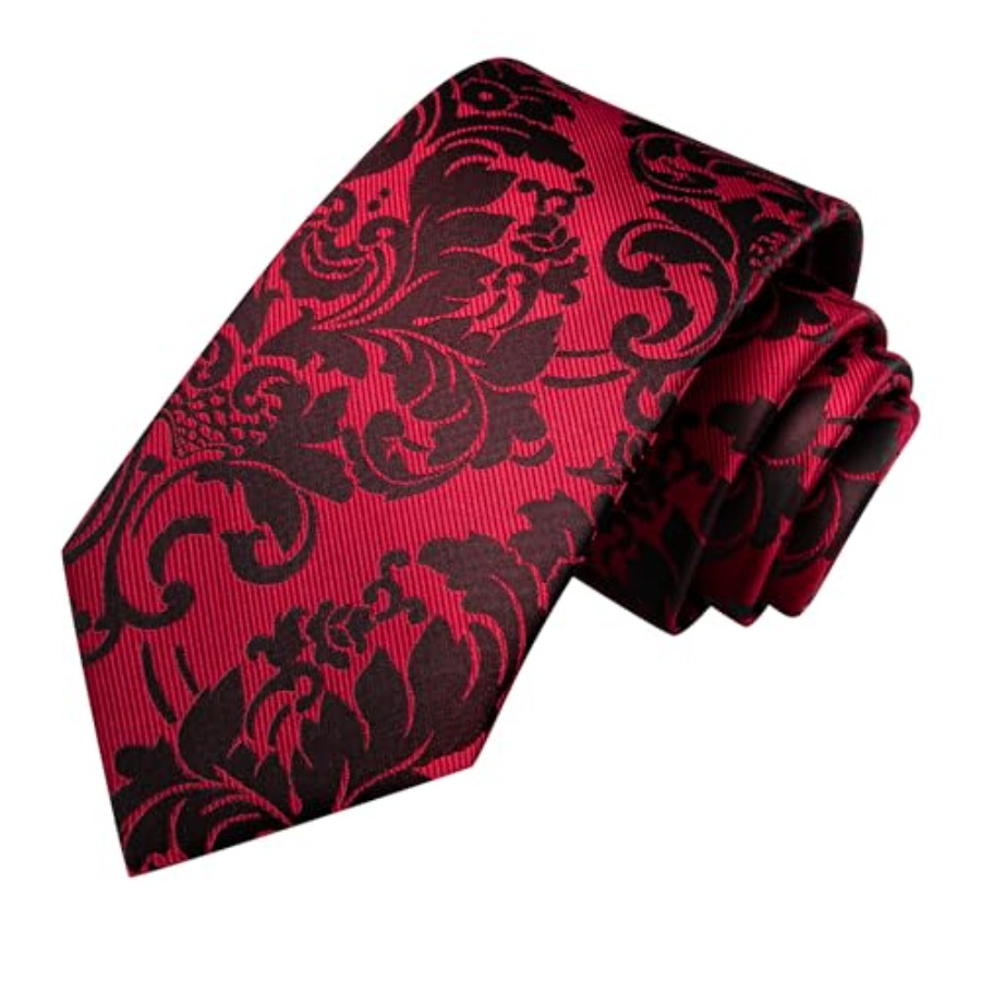 Silk Ties for Men Plaid Paisle - Pocket Square Set のレビューと価格