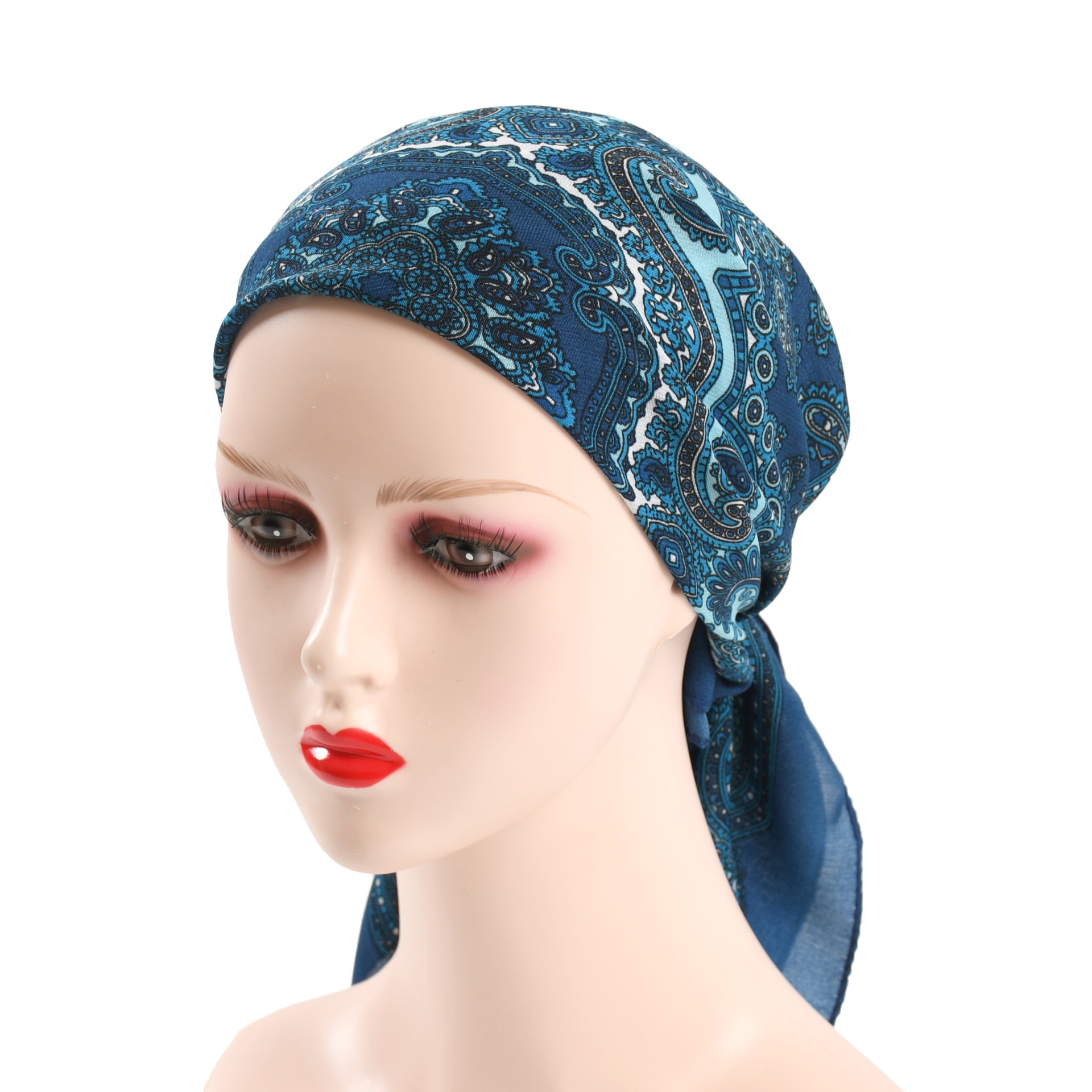 70*70cm Women Retro Floral Rus - Bandana Cotton のレビューと価格