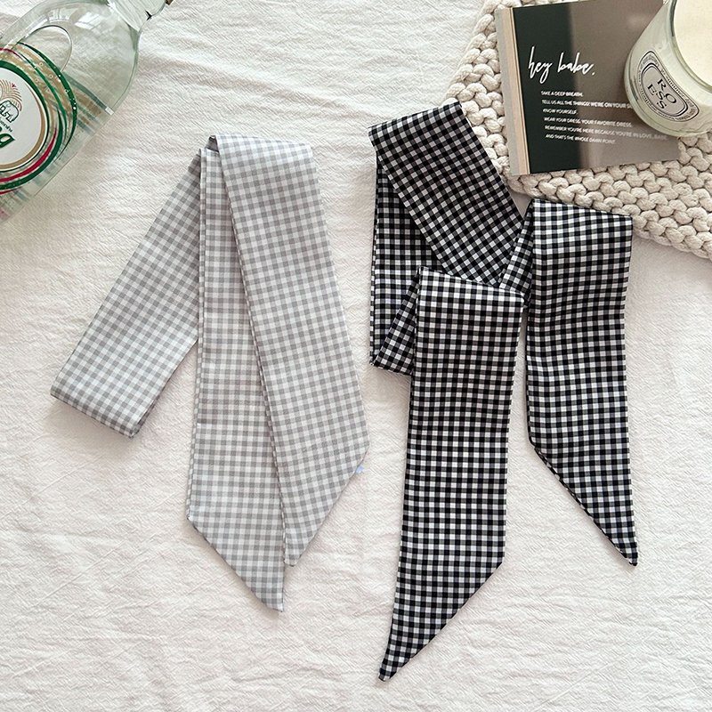 Women Scarf Luxury Silk Scarf  - Silk Tie Striped のレビューと価格