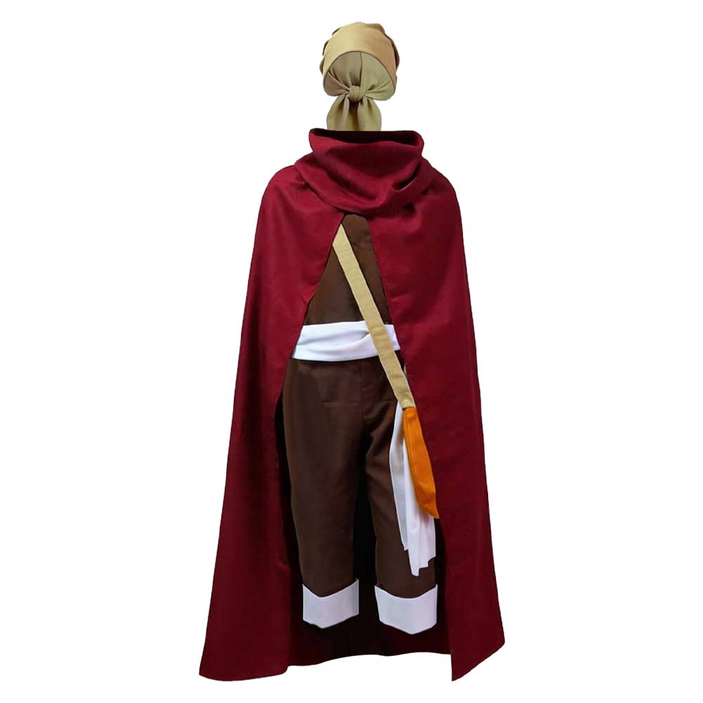 Men Usopp Cosplay Scarf Jumpsu - Ascot Neck Scarf のレビューと価格