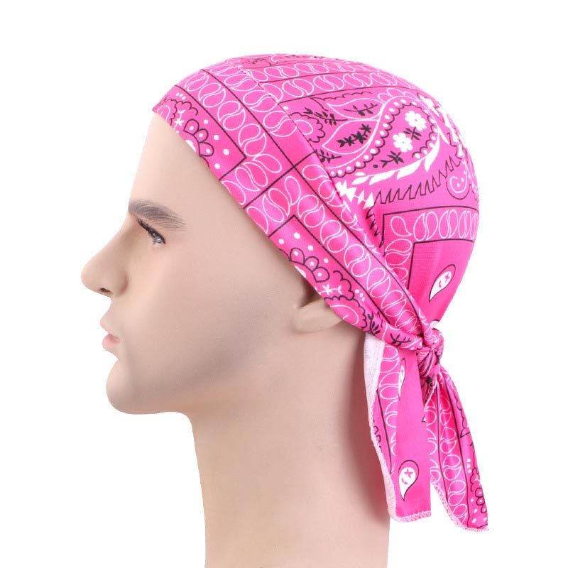 New Men Women Print Durag Du-R - Bandana Doo Rag のレビューと価格