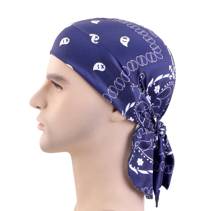 New Men Women Print Durag Du-R - Bandana Doo Rag のレビューと価格
