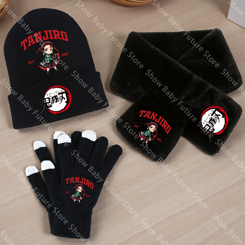 Boys Winter Scarf Knitted Hats - Infinity Scarf Knit のレビューと価格