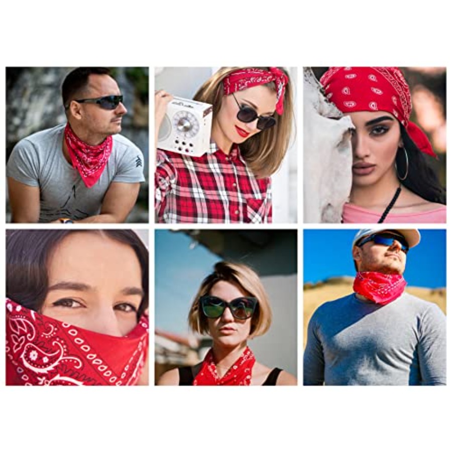 Gift Packaging Bandana for Men - Handkerchief Cotton Men のレビューと価格