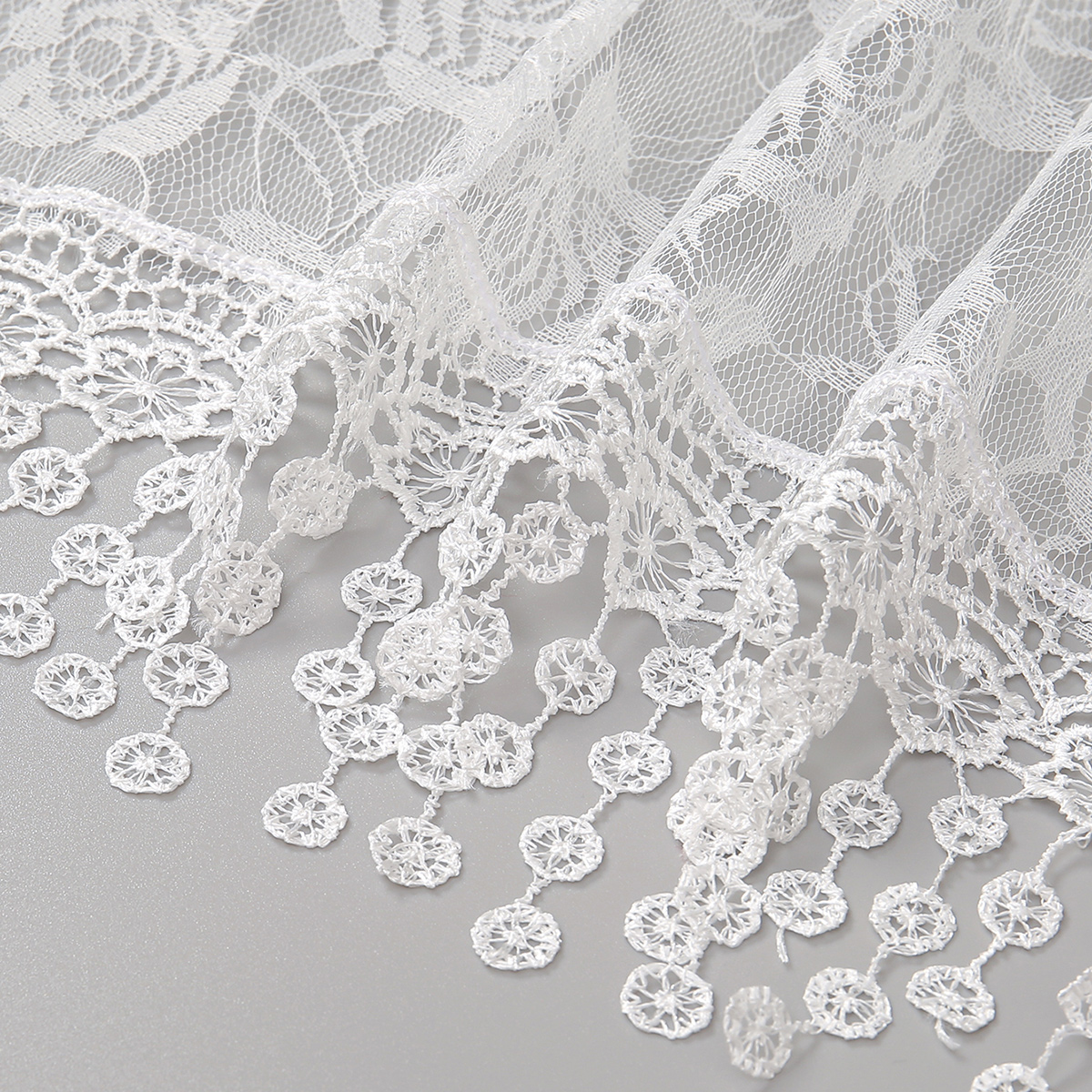 New Embroidery Lace Scarf Shaw - Stole Wedding Shawl のレビューと価格