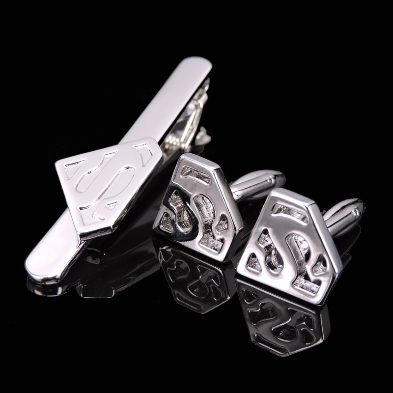 High quality cuff and tie clip - Tie Bar Set Gift のレビューと価格