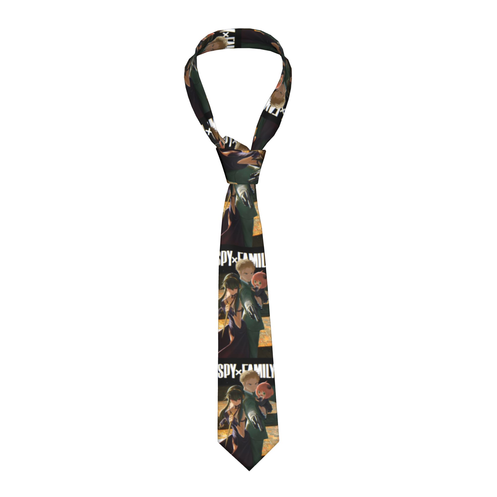 Spy X Family Necktie Unisex Sk - Skinny Tie Men のレビューと価格